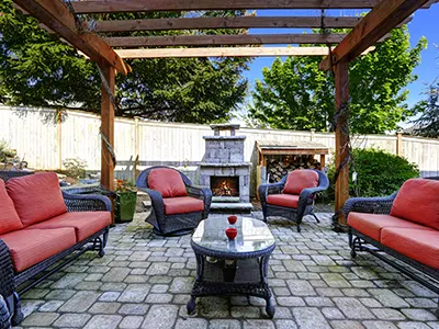 Average Outdoor Living Space